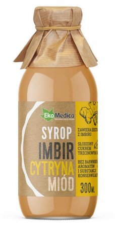 EkaMedica Syrop Imbir Cytryna Miód - 300ml