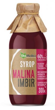 EkaMedica Syrop Malina Imbir - 300ml