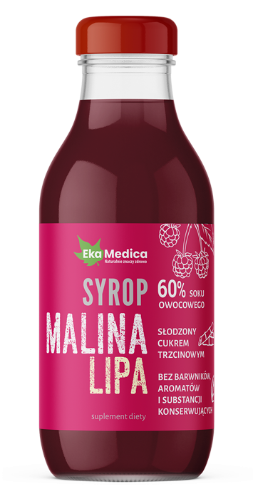 EkaMedica Syrop Malina Lipa - 300ml