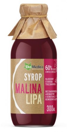 EkaMedica Syrop Malina Lipa - 300ml