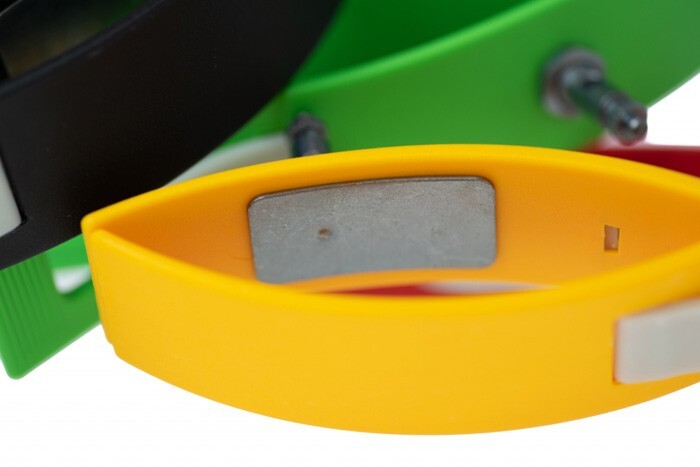 Elektrody EKG klamrowe / klipsowe kończynowe dla dorosłych - plastikowe EKK-1 - 4szt (komplet)