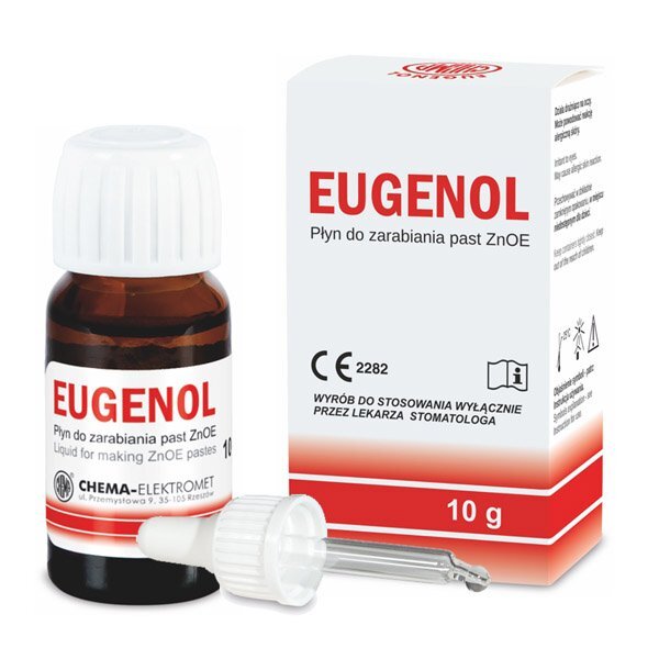 EUGENOL Płyn do zarabiania past ZnOE 10g
