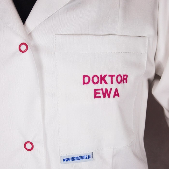 Fartuch medyczny dziecięcy - dziewczęcy
