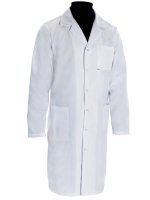 Fartuch medyczny męski prosty 100 - dla lekarza