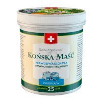 Herbamedicus Swissmedicus Końska maść - chłodząca - redukuje uczucie obolałych mięśni - 250ml
