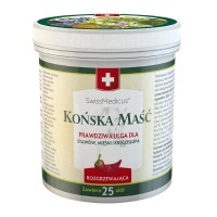 Herbamedicus Swissmedicus Końska maść - rozgrzewająca - regeneracja układu ruchowego - 500ml
