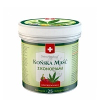 Herbamedicus Swissmedicus Końska Maść z Konopiami Rozgrzewająca - 250ml
