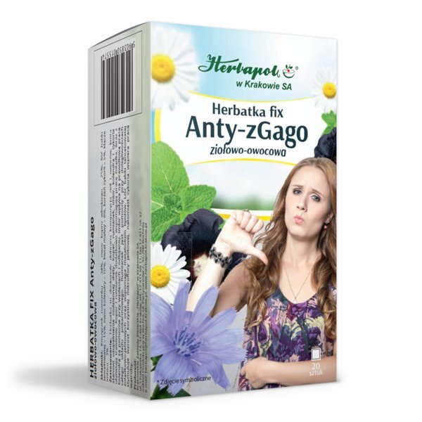 Herbatka Anty-zGago FIX Herbapol Kraków - 20x2g