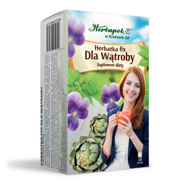 Herbatka dla wątroby FIX Herbapol Kraków - 20x2g