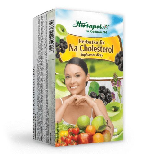 Herbatka na cholesterol FIX Herbapol Kraków - 20x2g