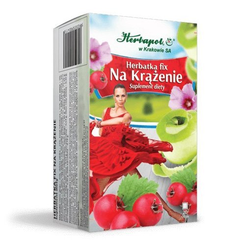 Herbatka na krążenie FIX Herbapol Kraków - 20x2g