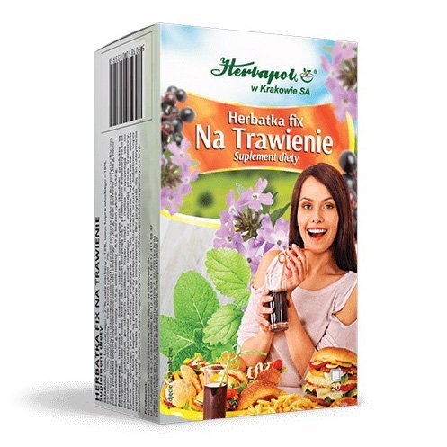 Herbatka na trawienie FIX Herbapol Kraków - 20x2g