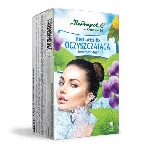 Herbatka oczyszczająca FIX Herbapol Kraków - 20x2g