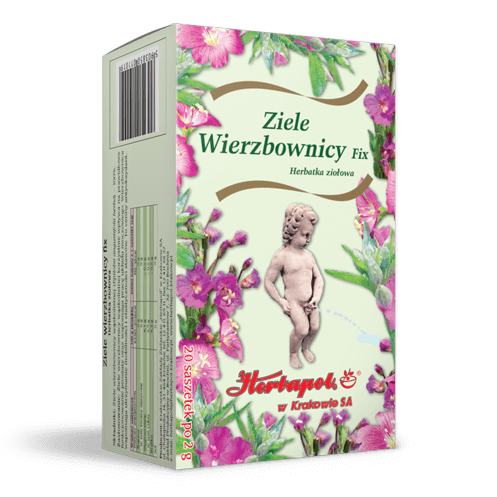 Herbatka Ziele wierzbownicy FIX Herbapol Kraków - 20x2g