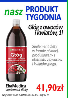 głóg z owoców i kwiatów ekamedica