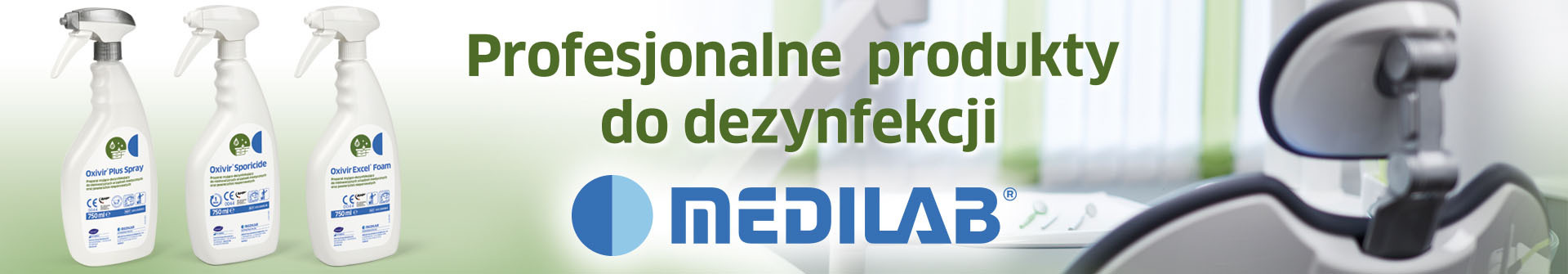 Profesjonalne produkty do dezynfekcji Medilab