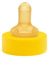 Jednorazowy okrągły smoczek lateksowy NUK MedicPro (mały otwór) do butelek dla niemowląt 0-6 miesięcy 142.004