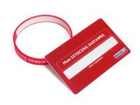 Karta informacyjna Mam SZTUCZNĄ ZASTAWKĘ SERCA z opaską silikonową