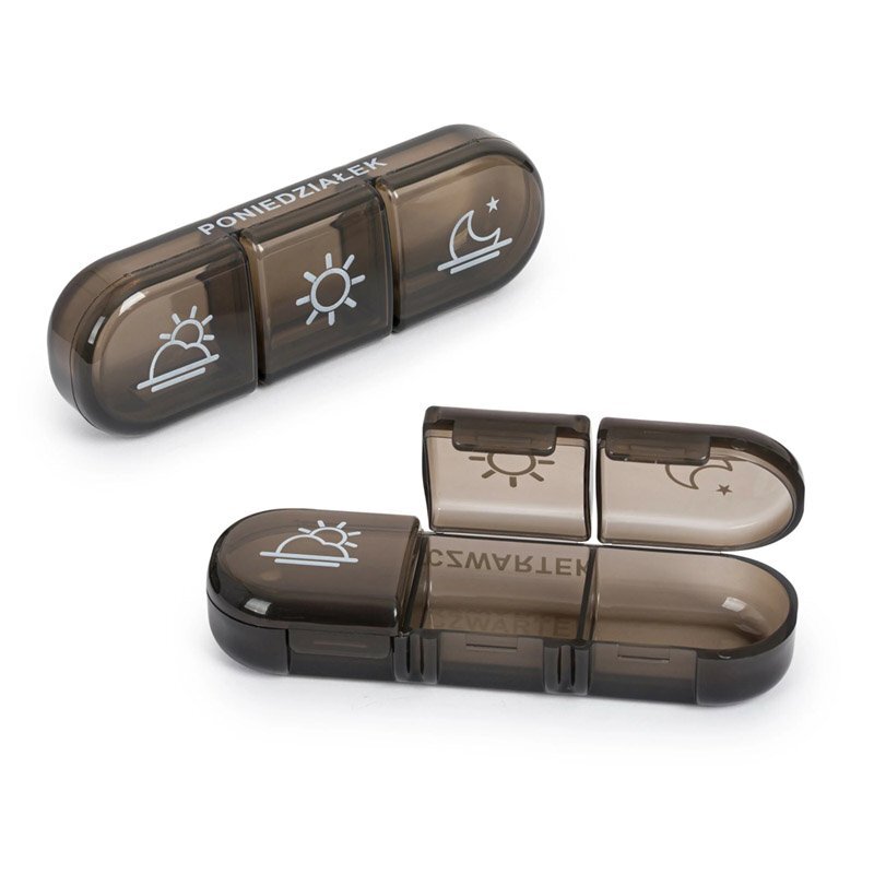 Kasetka na leki - tygodniowa na 3 pory dnia w etui Balanssen