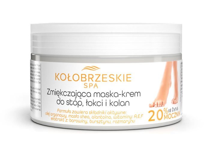 Kołobrzeskie SPA - Zmiękczająca maska - krem do stóp, łokci i kolan 200g