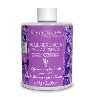 Krynickie SPA - Regenerująca sól do kąpieli o zapachu lawendy 600g