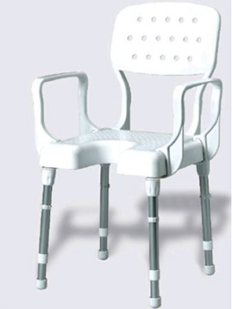 Krzesełko prysznicowe z aluminium Nizza