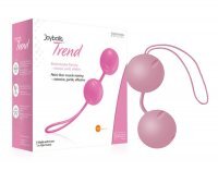 Kulki do ćwiczenia mięśni Kegla Joyballs TREND - różane