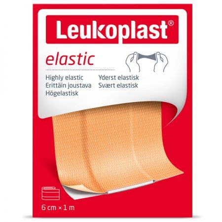 Leukoplast Elastic elastyczny plaster do cięcia - 6cm x 1m