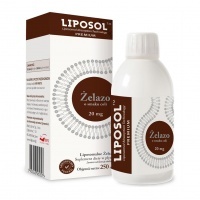 Liposol Liposomalne Żelazo 20mg o smaku coli - 250ml