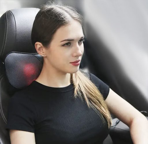 Masażer poduszka Shiatsu do pleców i karku z funkcją podgrzewania Soulima