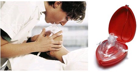 Maska do sztucznego oddychania twarzowa - POCKET MASK