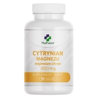 MedFuture Cytrynian magnezu 650mg - 60 kaps.