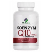 MedFuture Koenzym Q10 100mg + witamina E - 60 kaps.