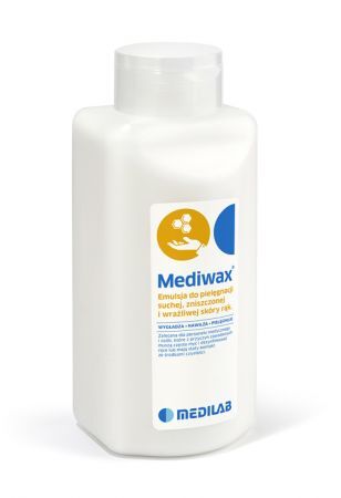 MEDIWAX Emulsja do pielęgnacji wrażliwej i suchej skóry rąk i ciała 500ml