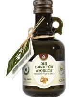 Olej z orzechów włoskich tłoczony na zimno Oleofarm - 250ml