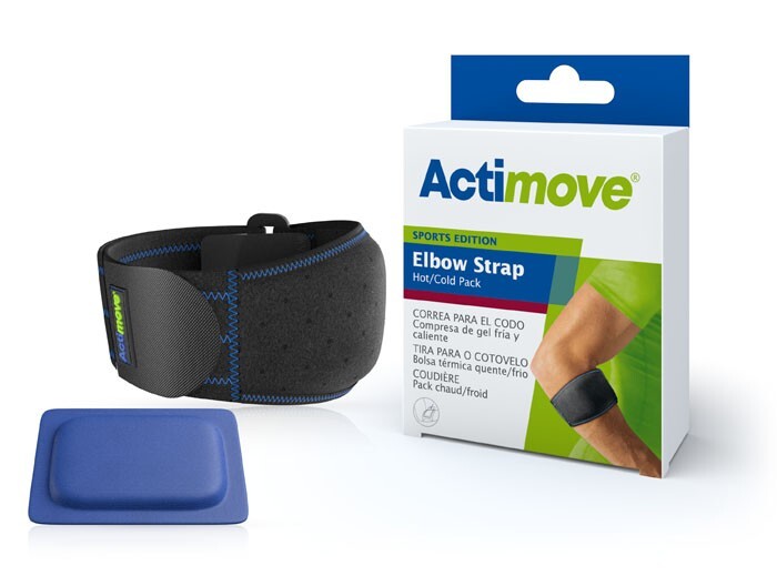 Opaska na łokieć z kompresem żelowym Sports Edition Elbow Strap Hot/Cold ACTIMOVE 75742