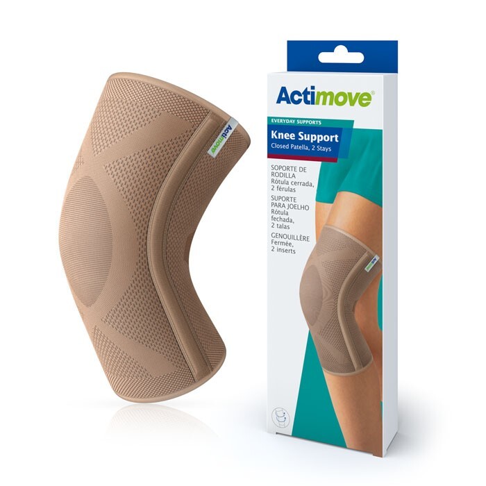 Opaska stawu kolanowego z zabudowaną rzepką i fiszbinami Everyday Supports Knee Support ACTIMOVE 75575