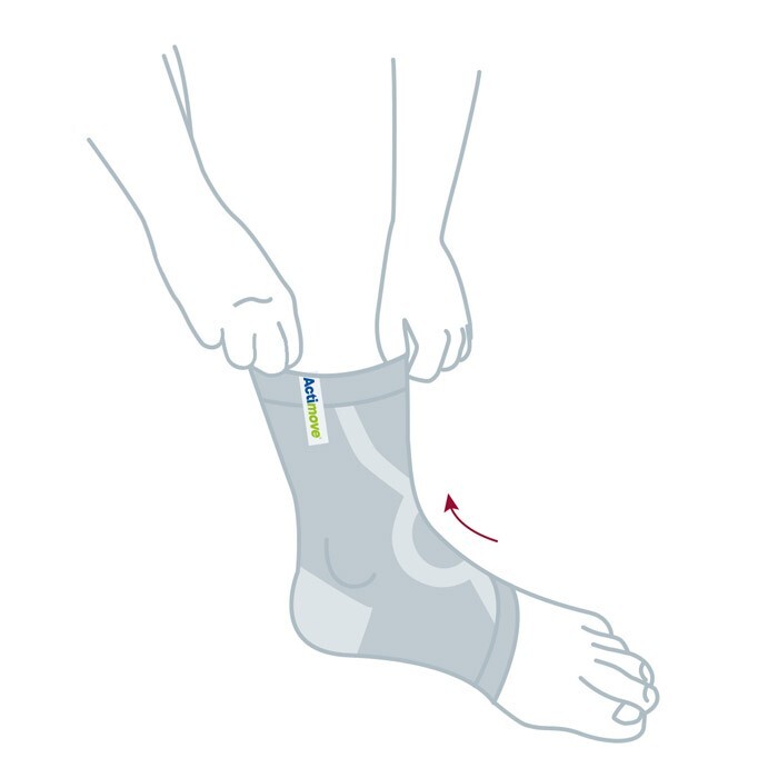 Opaska stawu skokowego Everyday Supports Ankle Support ACTIMOVE 75608