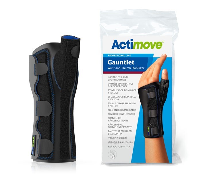 Orteza stabilizująca nadgarstek i kciuk Professional Line Gaunlet Wrist & Thumb ACTIMOVE 72859
