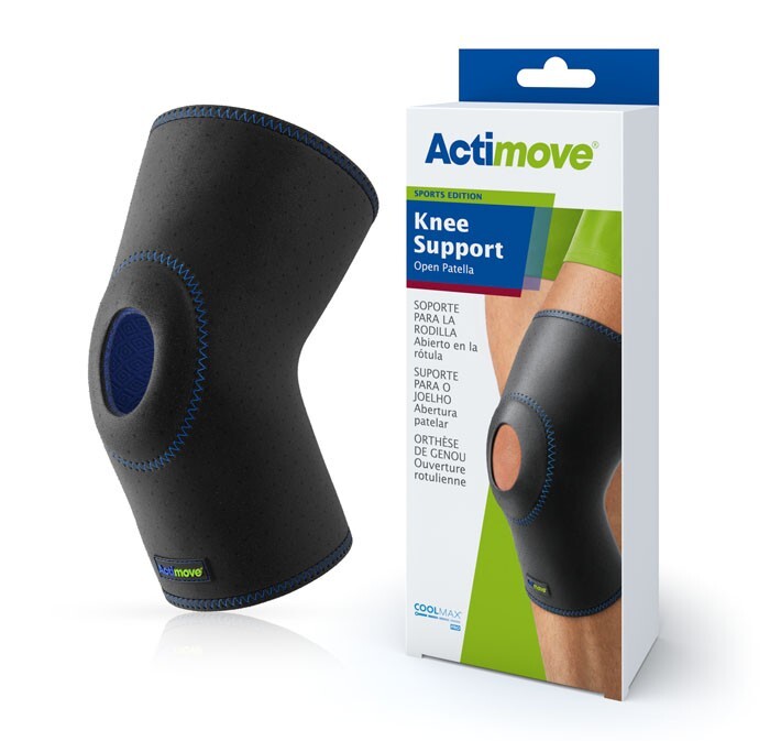 Orteza stawu kolanowego z odsłoniętą rzepką Sports Edition Knee Support Open Patella ACTIMOVE 75585