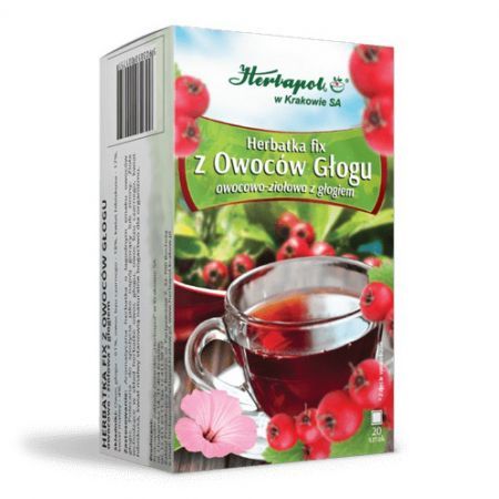 Owoc Głogu - herbatka fix 20x3,0g