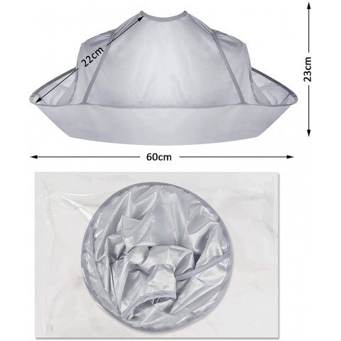 Pelerynka osłona fryzjerska do strzyżenia włosów