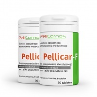 Pellicar-F Żywność specjalnego przeznaczenia medycznego dla pacjentów z odleżynami - 30 tabl.