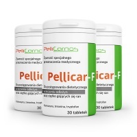 Pellicar-F Żywność specjalnego przeznaczenia medycznego dla pacjentów z odleżynami - 3x30 tabl.
