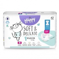 Pieluszki Bella Baby Happy - Newborn (1) - od 2kg do 5kg - 42szt.