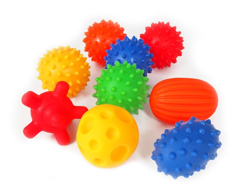 Piłka sensoryczna SEREK do ćwiczeń pochwytu 6cm