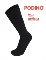 PODINO Reflexa® Diabetic - podkolanówki bezuciskowe, na poprawę krążenia - czarne