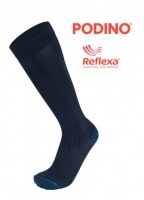 PODINO Reflexa® Oxygenated Compression - podkolanówki kompresyjne z miedzią - I stopień ucisku, na poprawę krążenia - granatowe