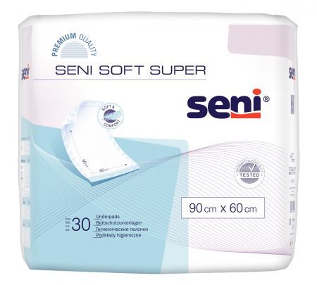 Podkłady higieniczne SENI Soft Super 60x90 - 30szt.