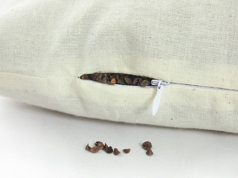 Poduszka jasiek z łuski gryki - ziołowa